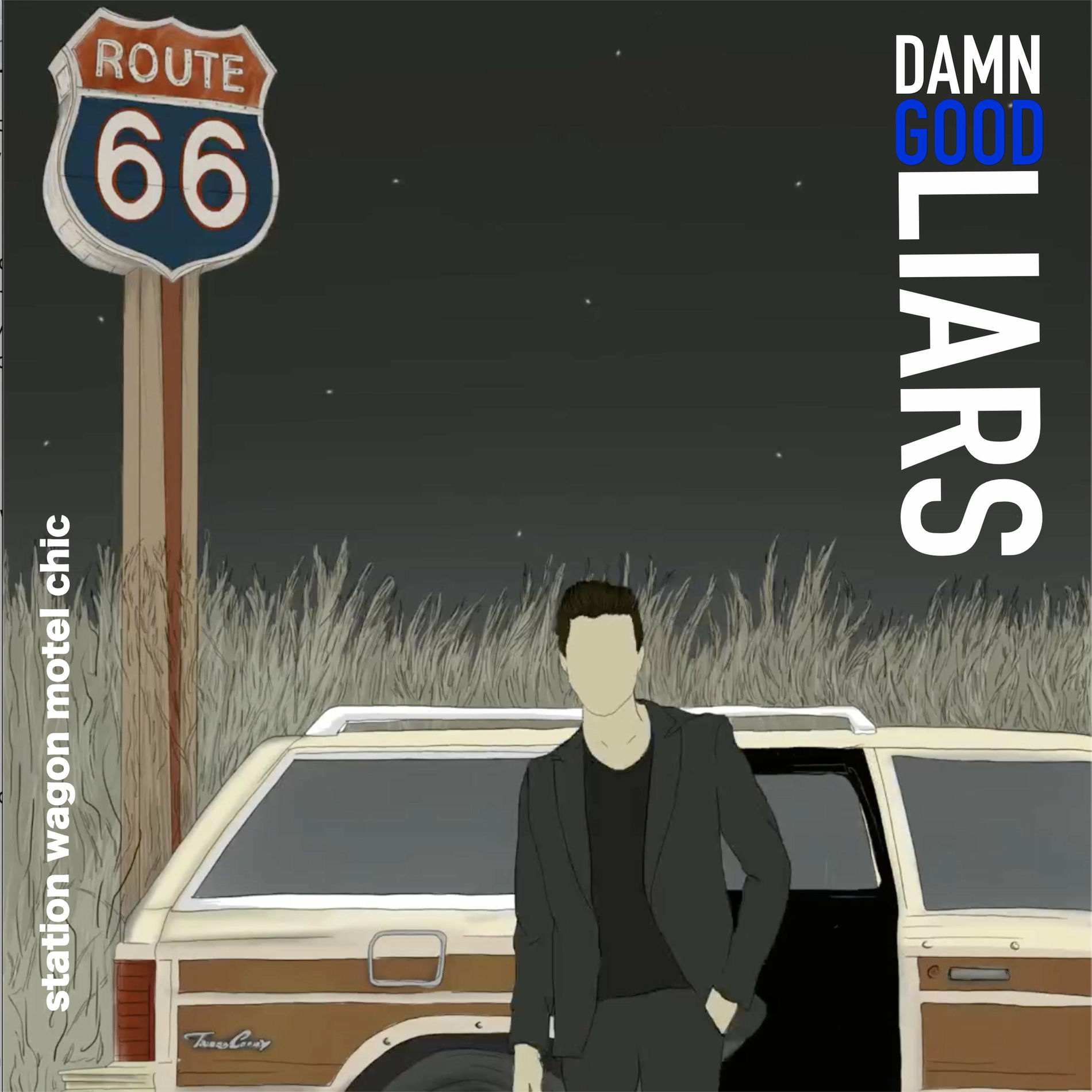 Album cover of Station Wagon Motel Chic (feat. Damn Good Liars) [8D Audio]