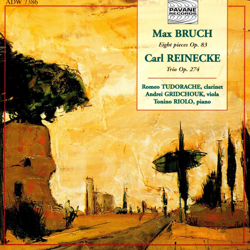 Picture of Bruch & Reinecke: Pieces for Clarinet, Viola and Piano