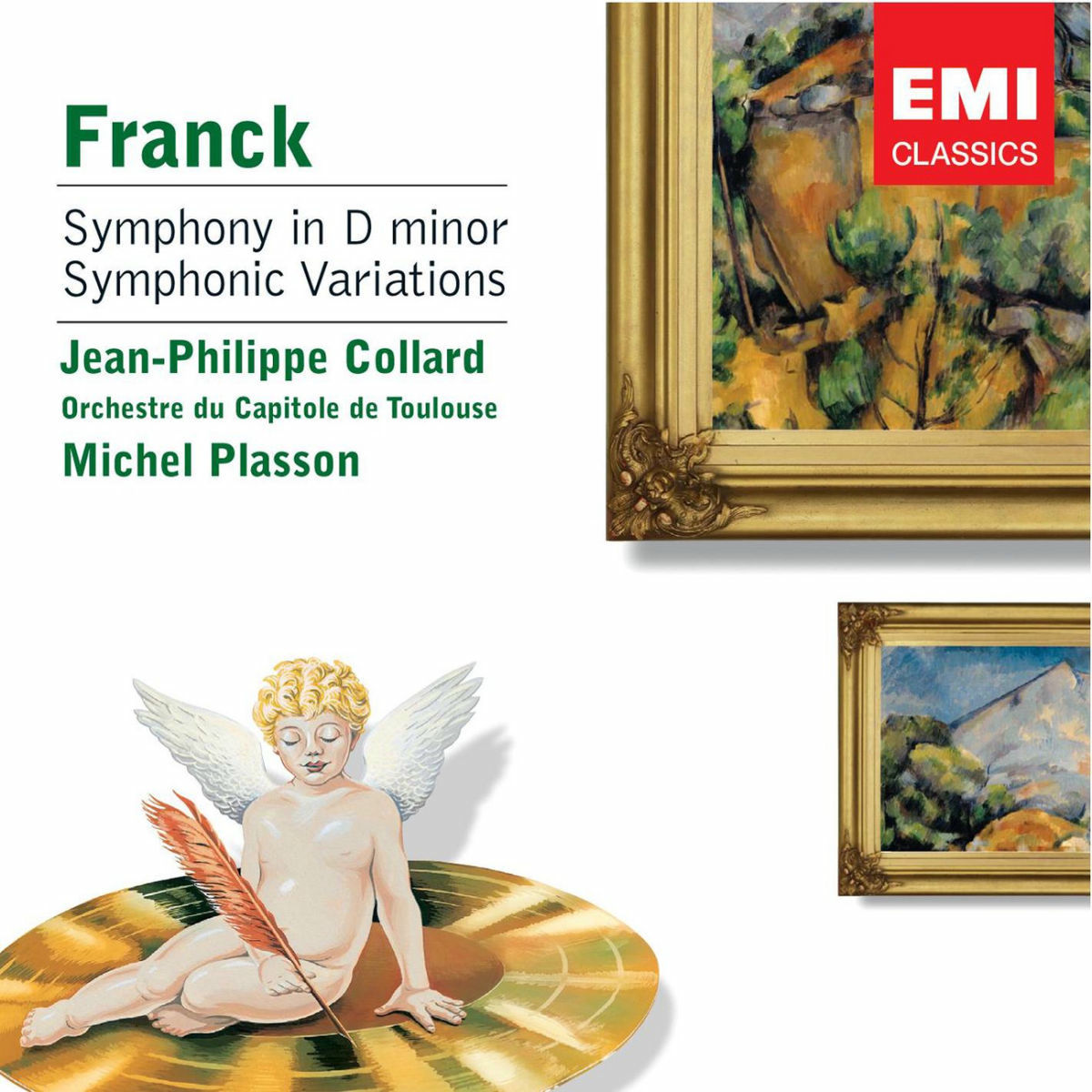 Album cover of Franck: Symphony in D minor; Variations Symphonique