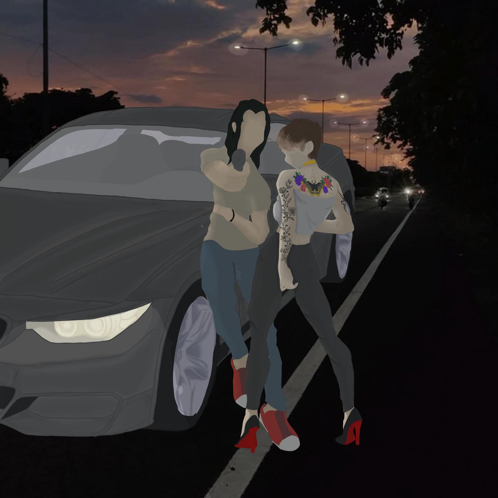 Album cover of Through the Street (feat. KAM)