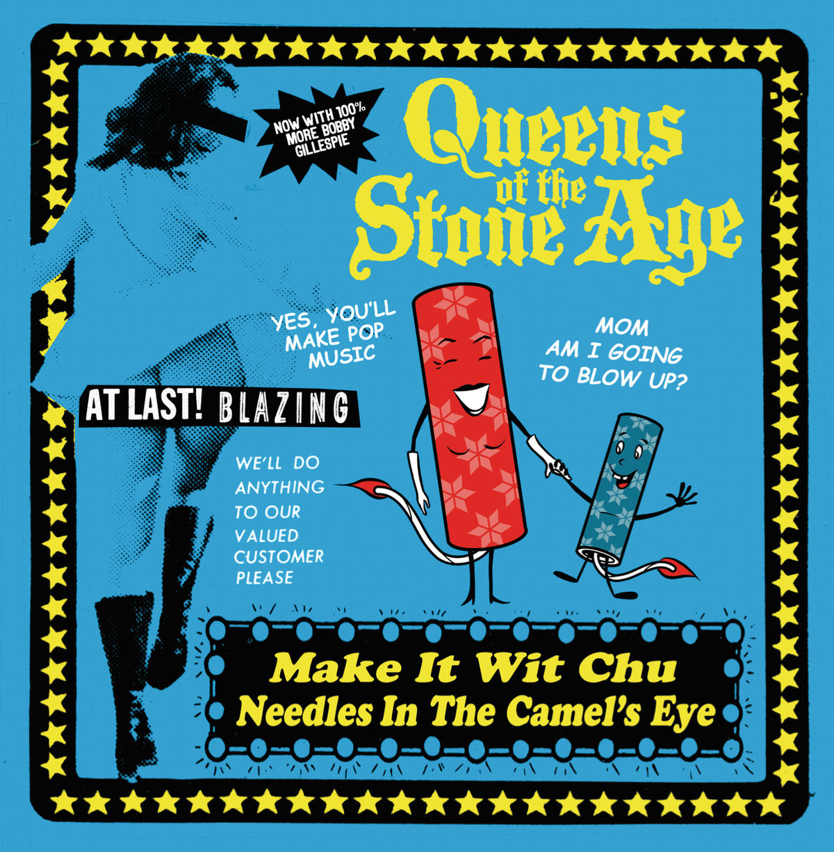 Queens of the Stone Age 40枚限定 メタリック ポスター Queens of the Stone Age 40枚限定 メタリック ポスター - メルカリ