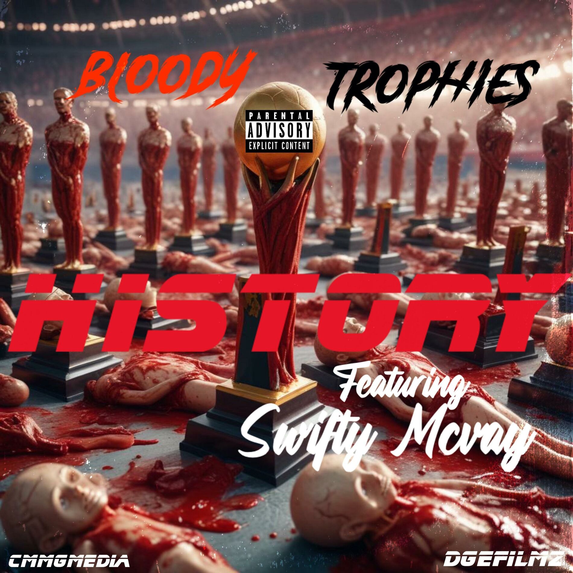Album cover of BLOODY TROPHIES (feat. Swifty Mcvay)