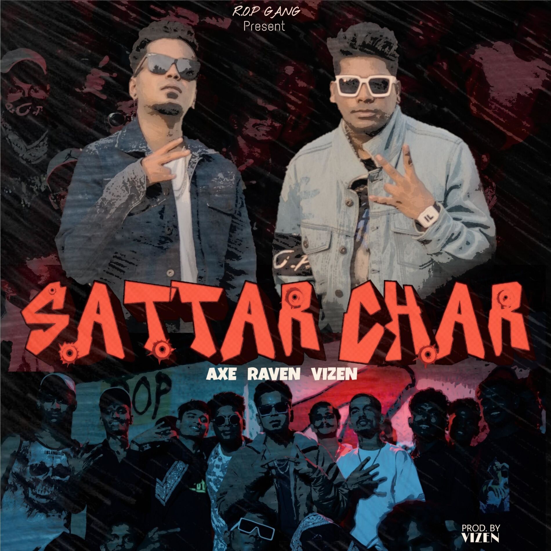 Album cover of Sattar Char (feat. Axe, RAVEN & VIZEN)
