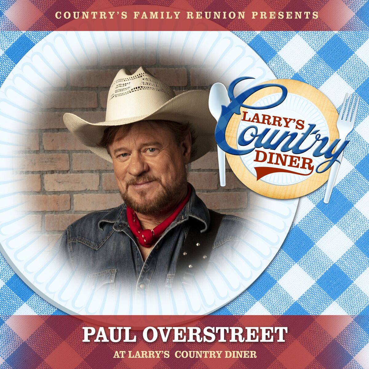 Album cover of Paul Overstreet at Larry's Country Diner (Live / Vol. 1)