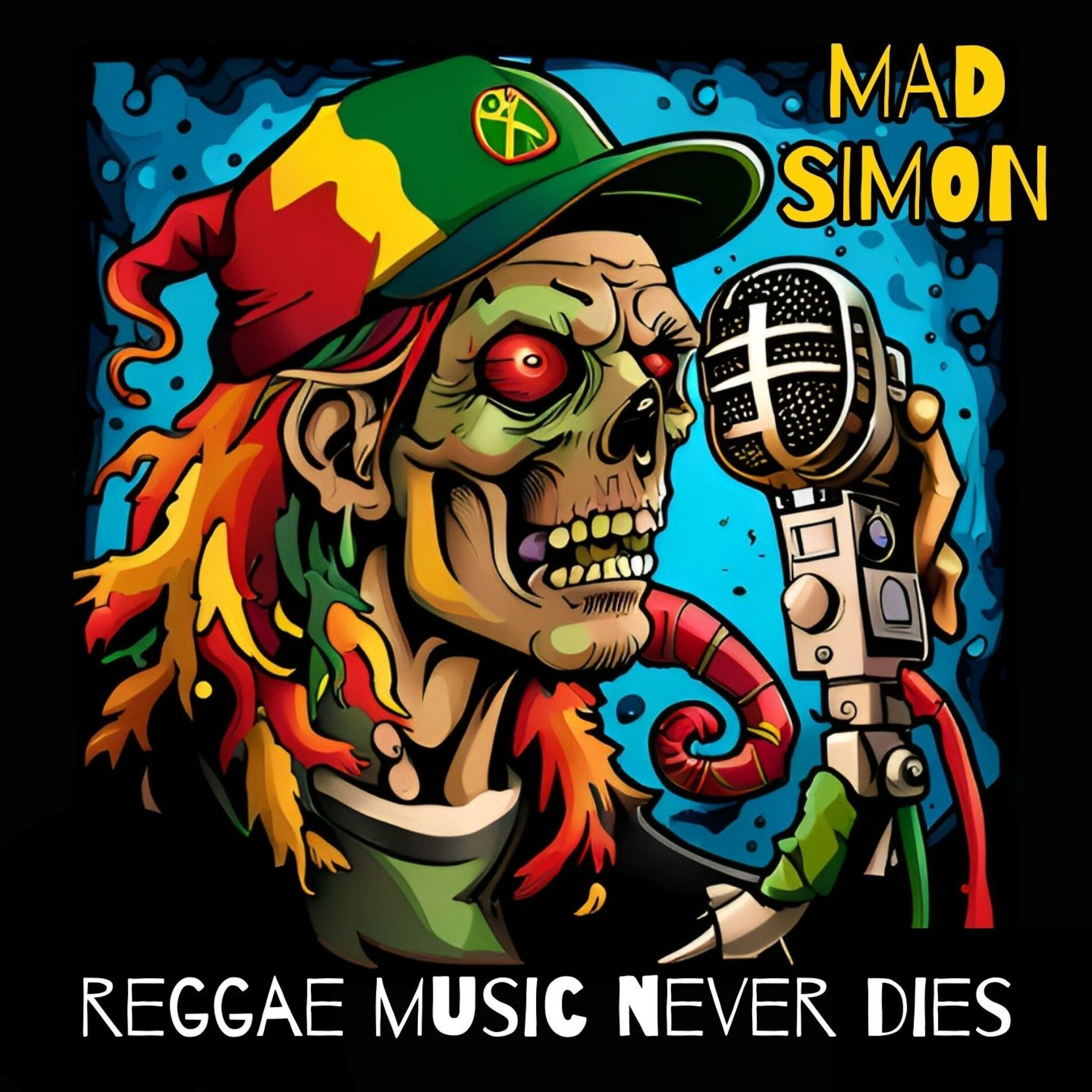 Album cover of Reggae music never dies