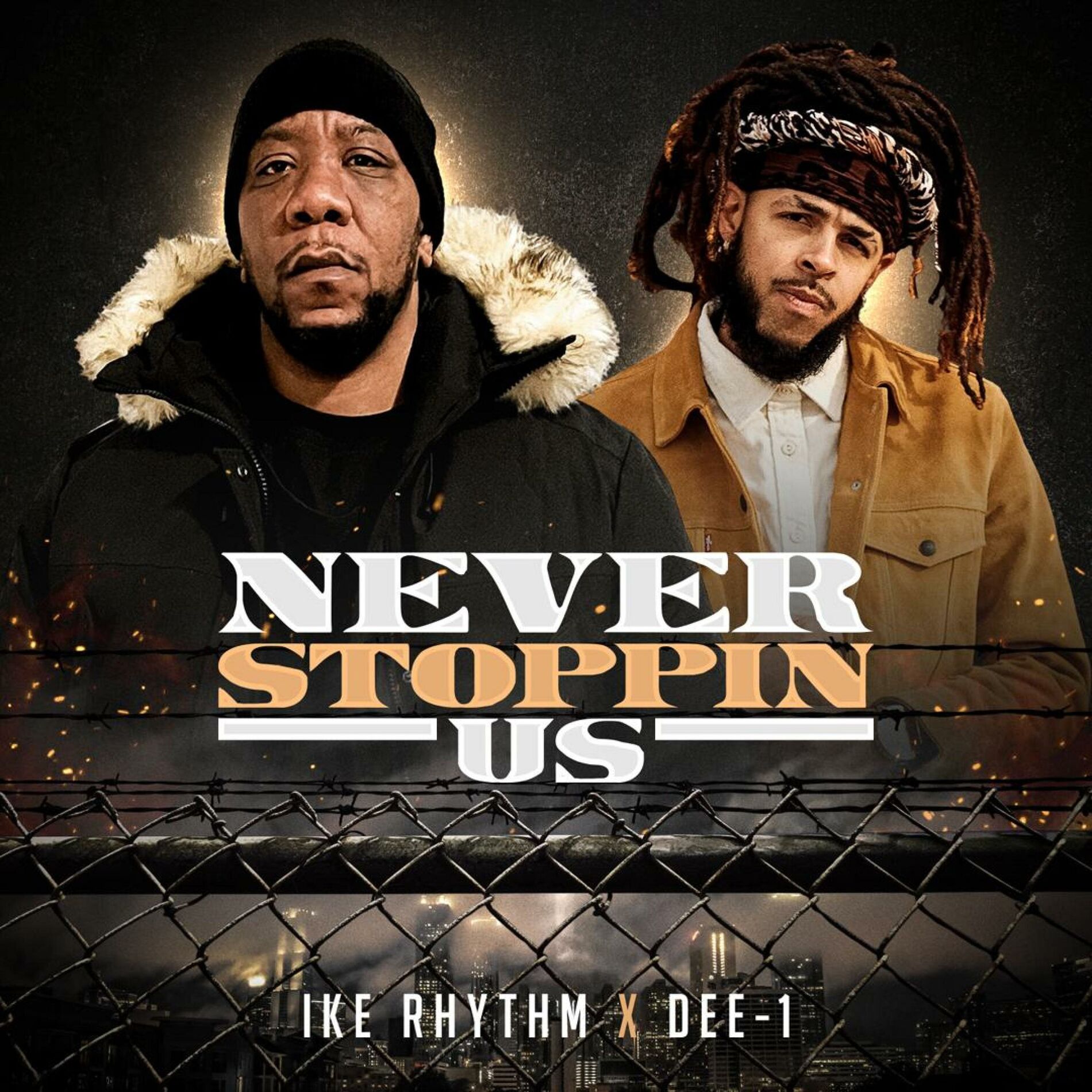 Album cover of Never Stoppin Us (feat. Dee-1)