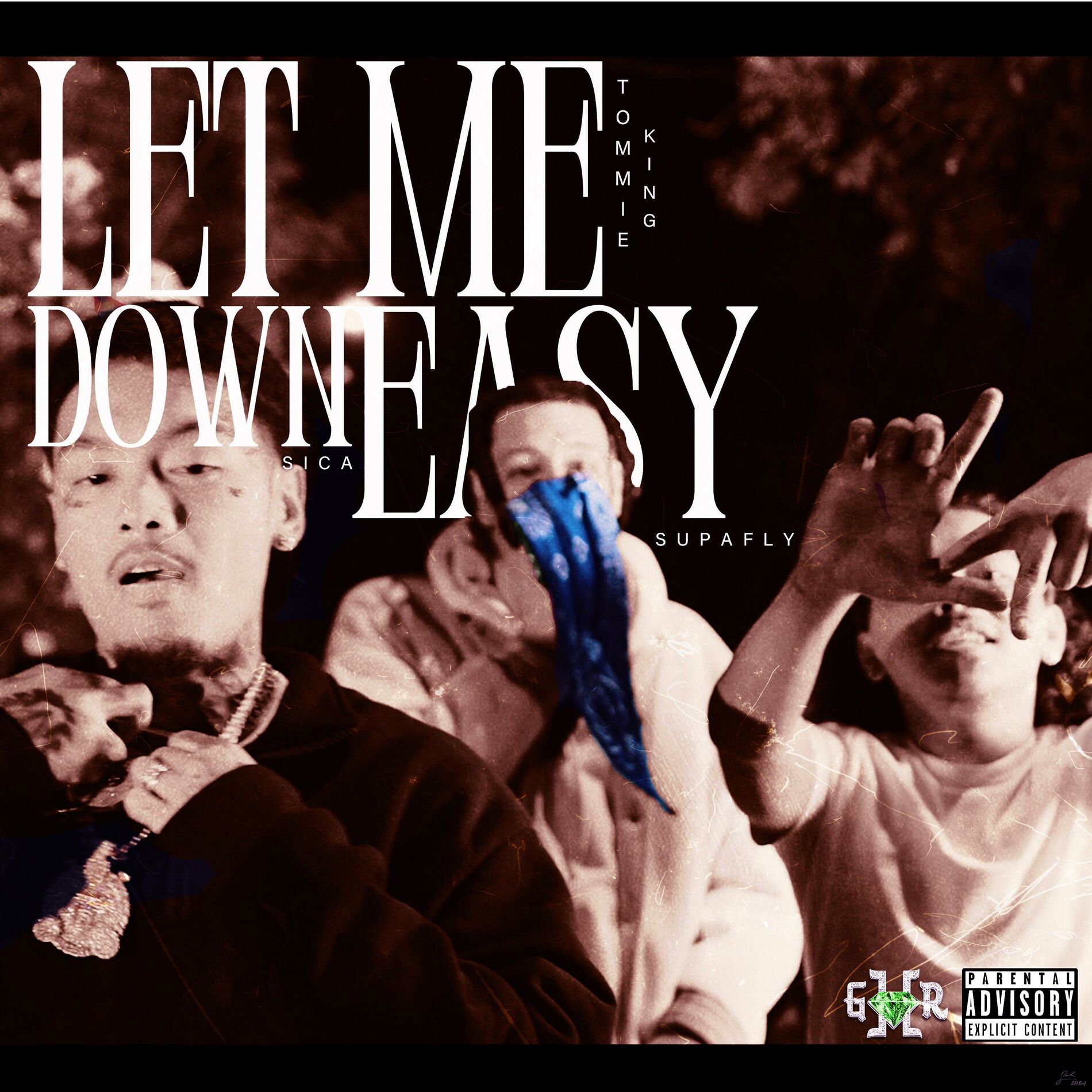 Album cover of Let Me Down Easy (feat. Sica & Supafly)