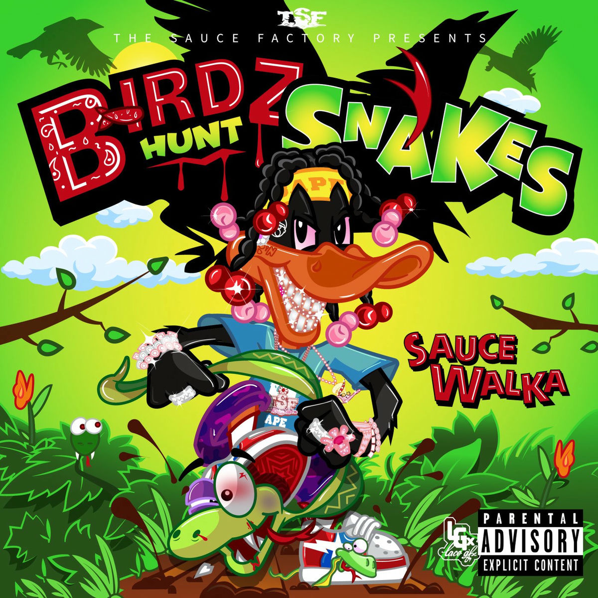Album cover of Birdz Hunt Snakes
