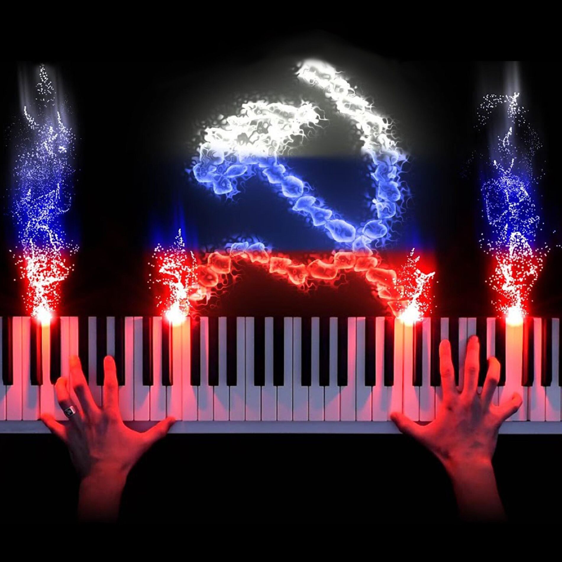 Album cover of Russian Anthem (Piano Version)