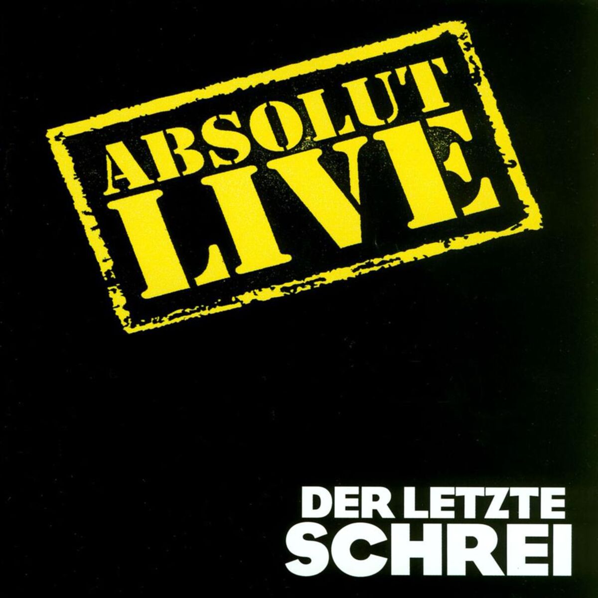 Album cover of Absolut Live (Live)