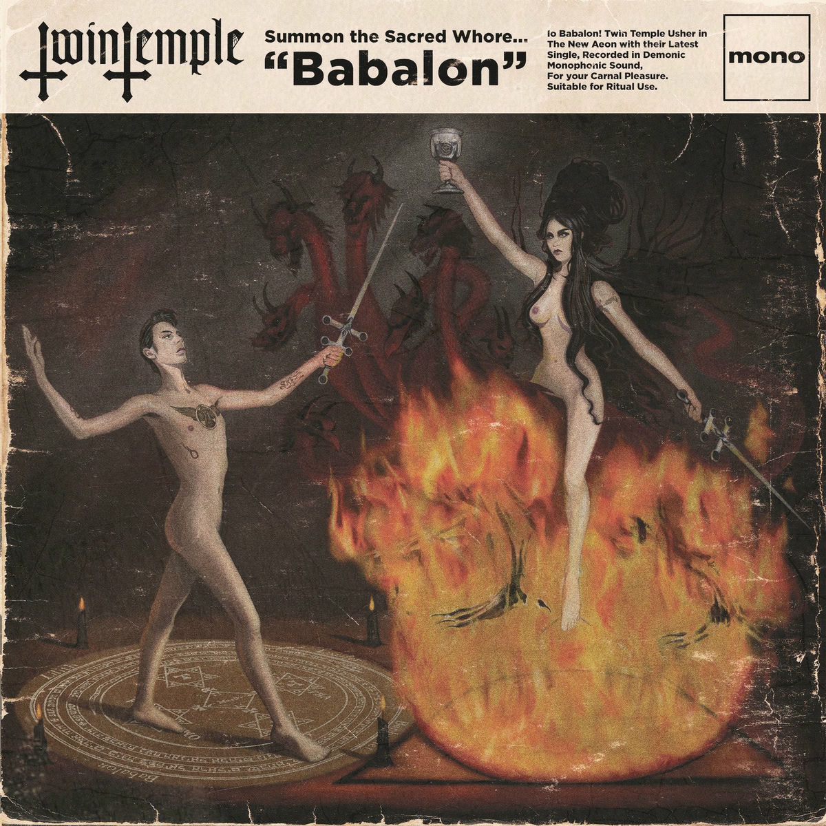 Album cover of Twin Temple Summon the Sacred Whore... Babalon