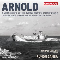 Cover of Arnold: Clarinet concerto and Orchestral works