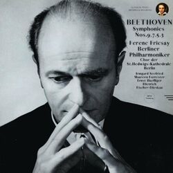 Cover of Beethoven: Symphonies Nos. 9,7,5,3 by Ferenc Fricsay