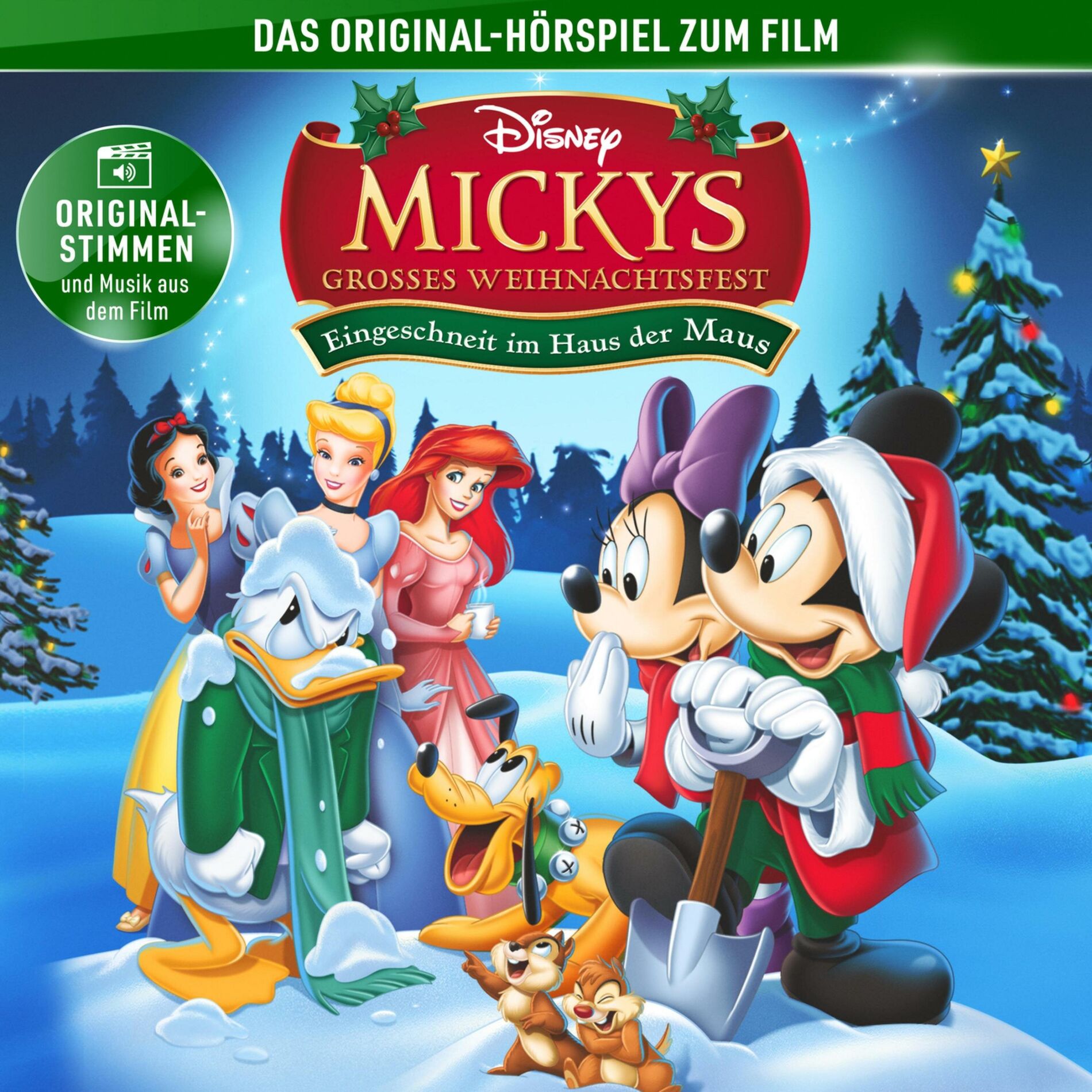 Album cover of Mickys großes Weihnachtsfest - Eingeschneit im Haus der Maus (Hörspiel zum Special)