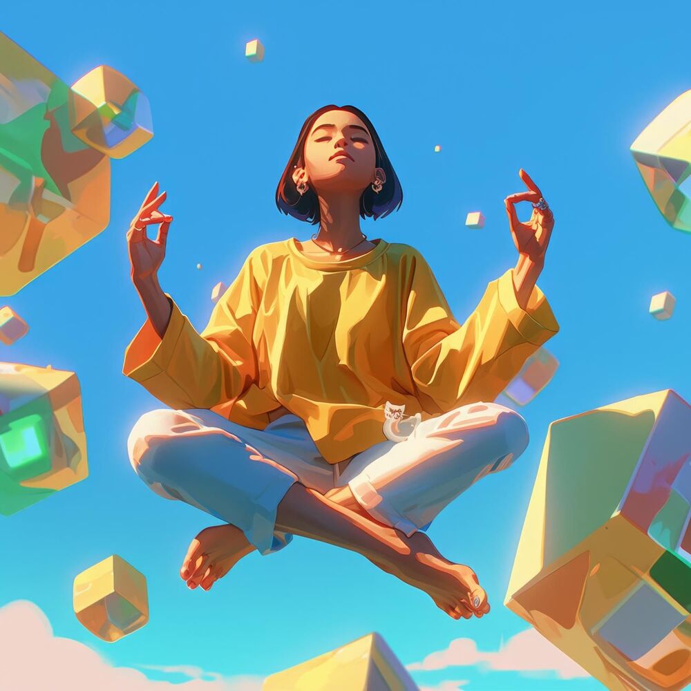 Picture of Celeste en Éxtasis: Poses Místicas para un Cuerpo Renovado