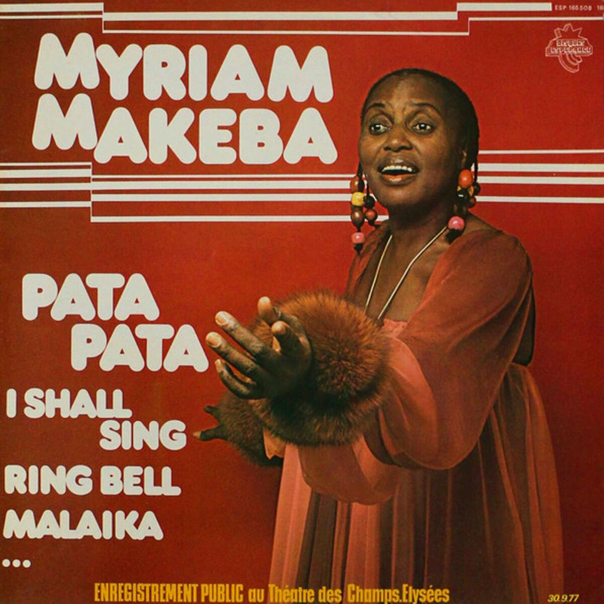 Album cover of Myriam Makeba Live In Paris, France (Théâtre des Champs-Elysées)