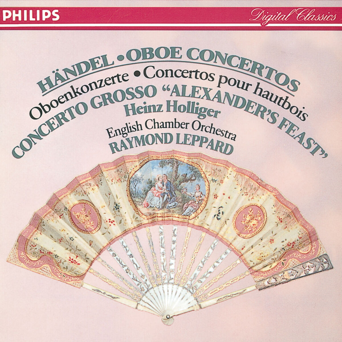 Album cover of Handel: Oboe Concertos Nos.1-3/Concerto Grosso 