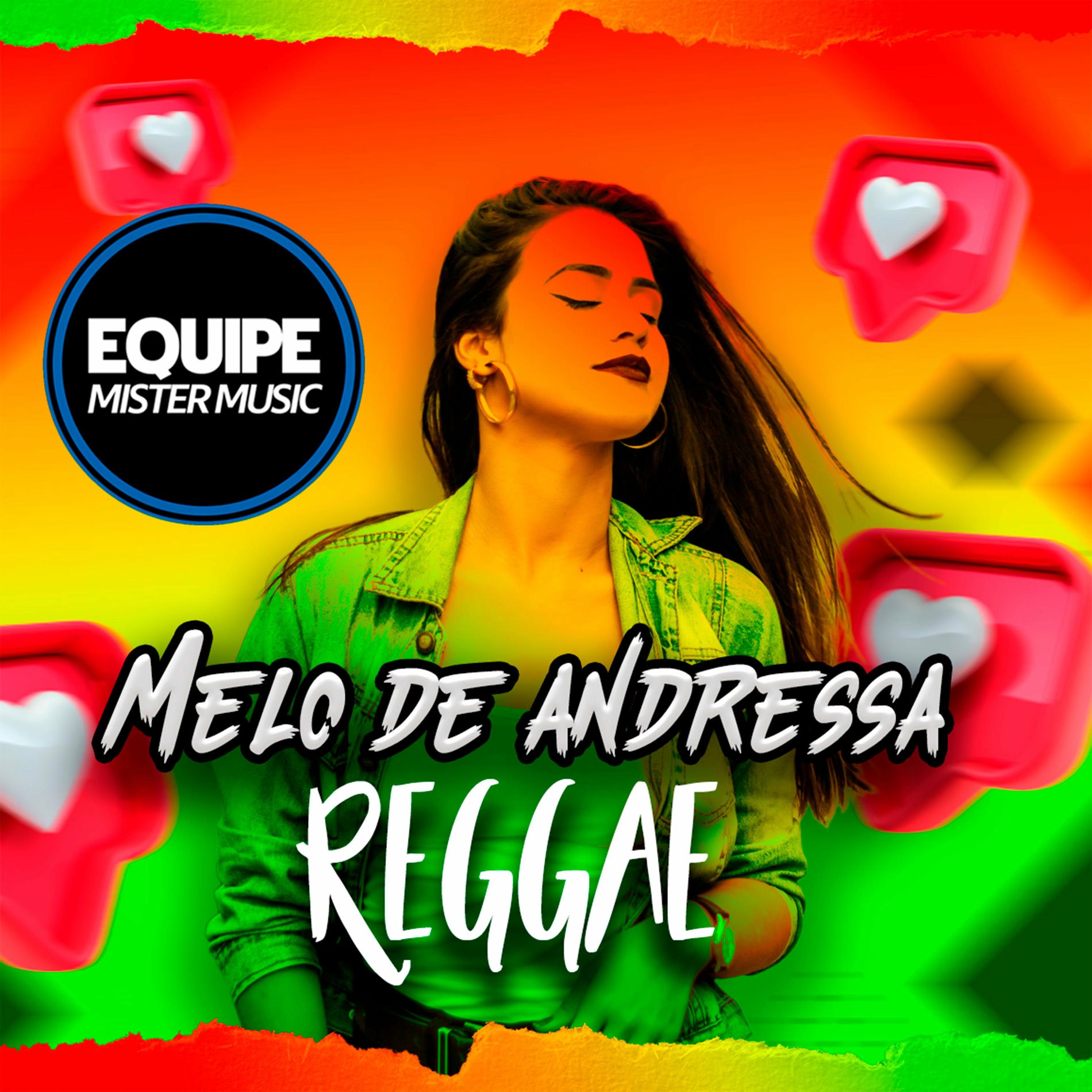 Album cover of Melô de Andressa (feat. Laercio Mister Produções) [Reggae Remix]