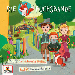 Cover of 012/Fall 23: Das räuberische Treffen / Fall 24: Das verirrte Buch