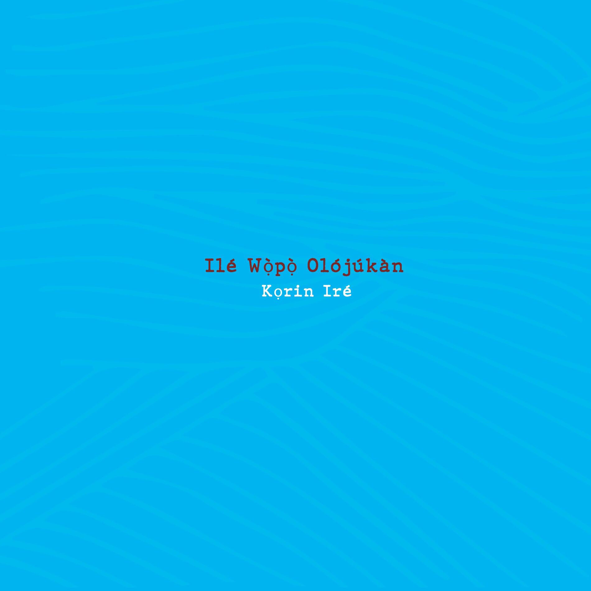 Album cover of Korin Iré