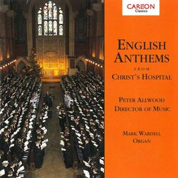 Cover of English Anthems From Christ's Hospital