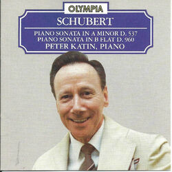 Cover of Franz Schubert: Piano Sonatas, D 537 & D 960