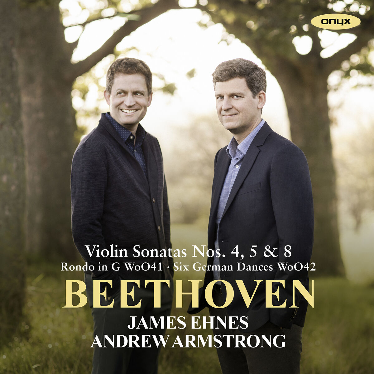 Album cover of Beethoven: Violin Sonatas Nos. 4, 5 & 8