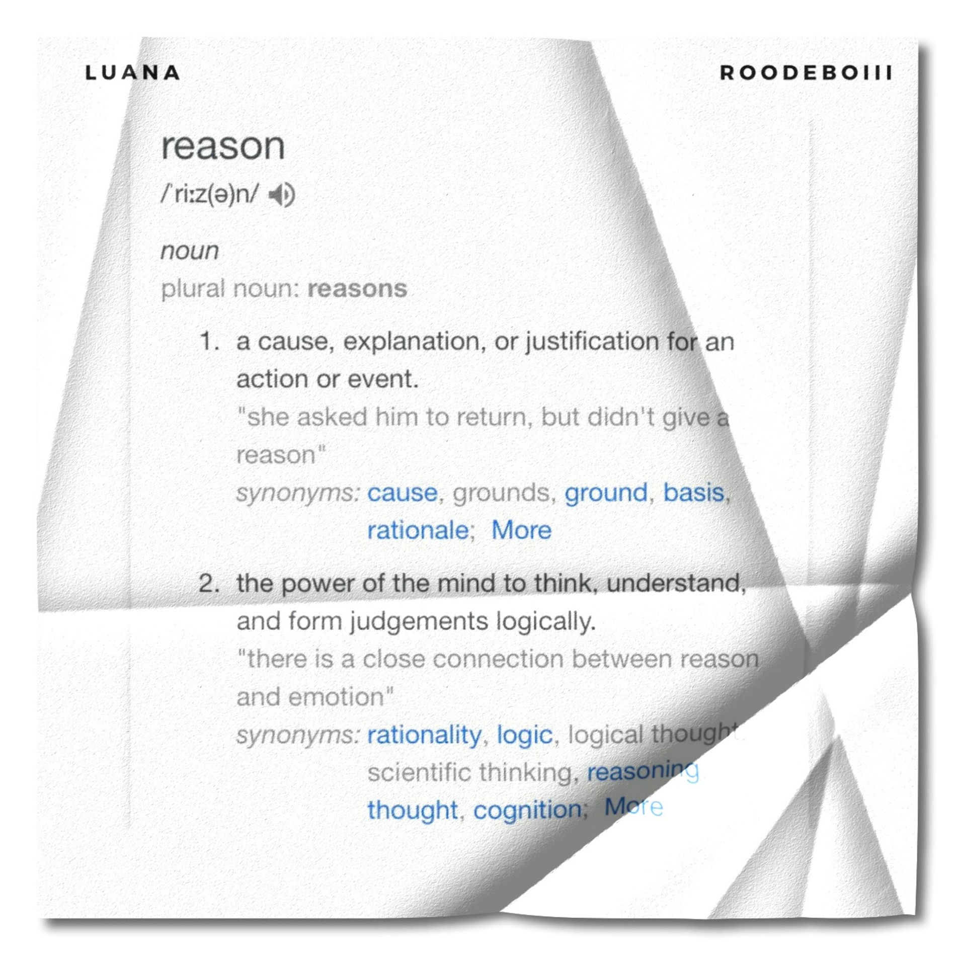 Album cover of Reasons (feat. Luana)