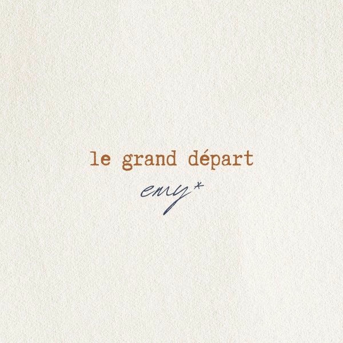 Album cover of Le grand départ