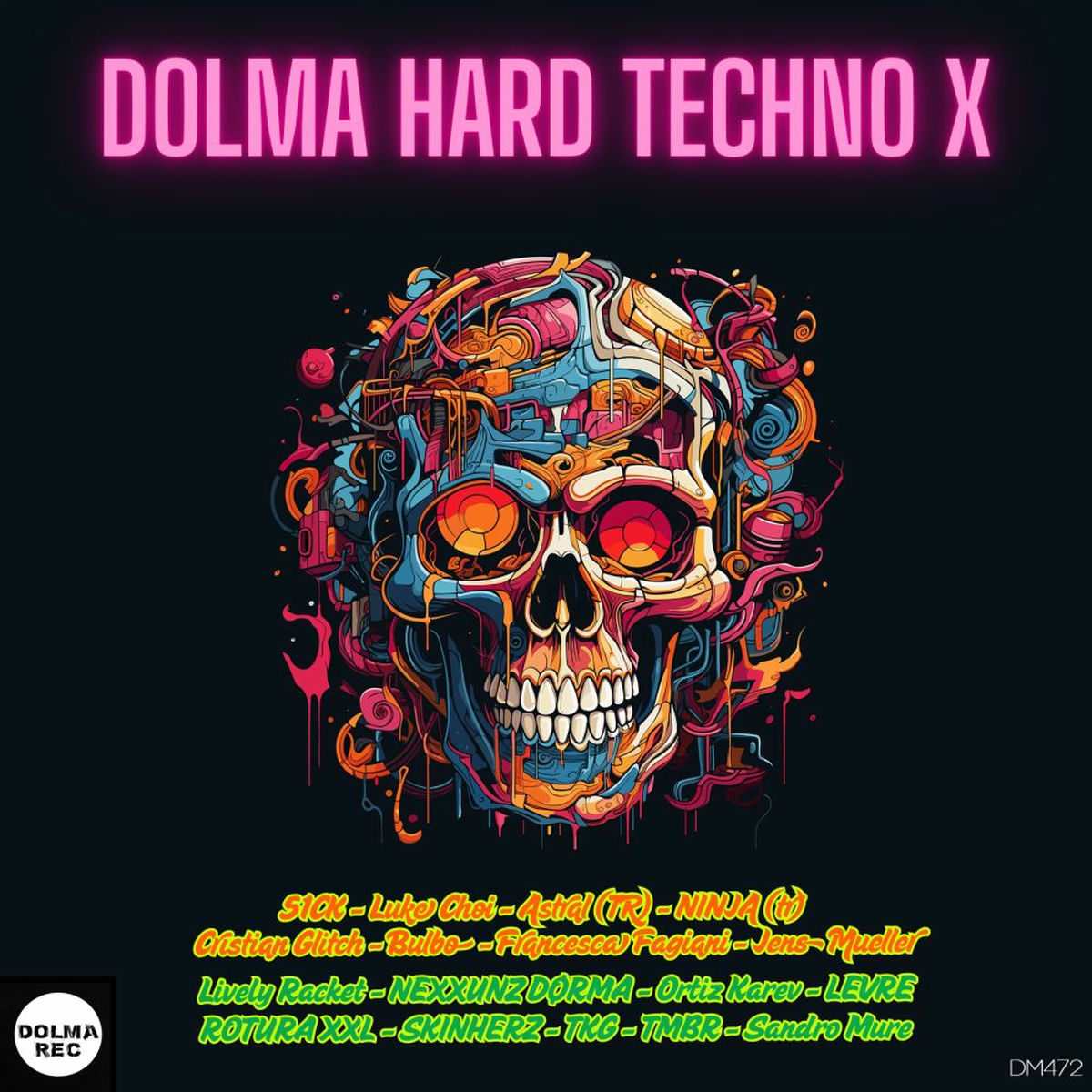Album cover of Various Artists - DOLMA HARD TECHNO 10
