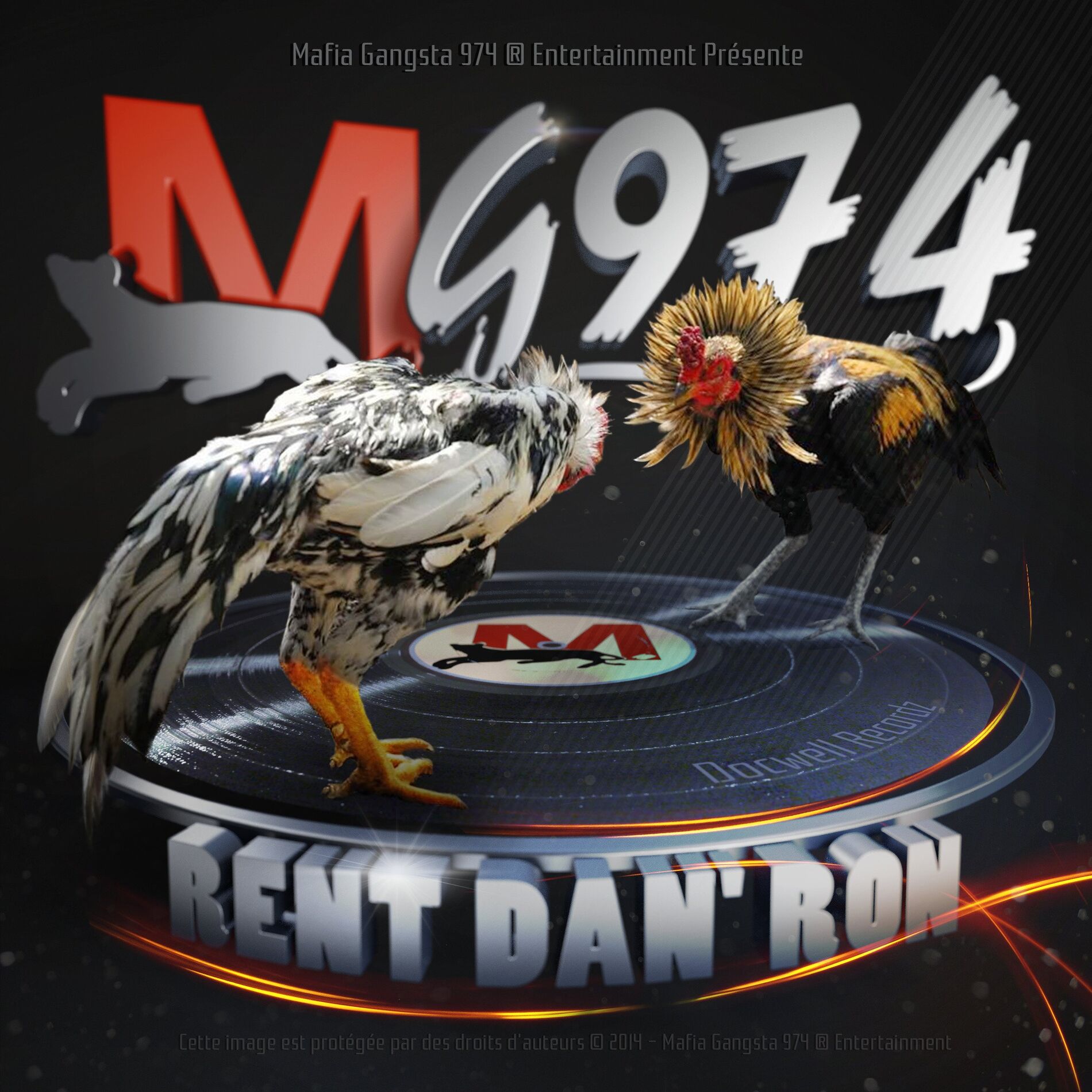 Album cover of MG974 Rent Dan' Ron