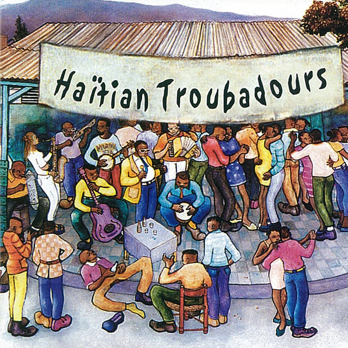 Album cover of Haïtian troubadours