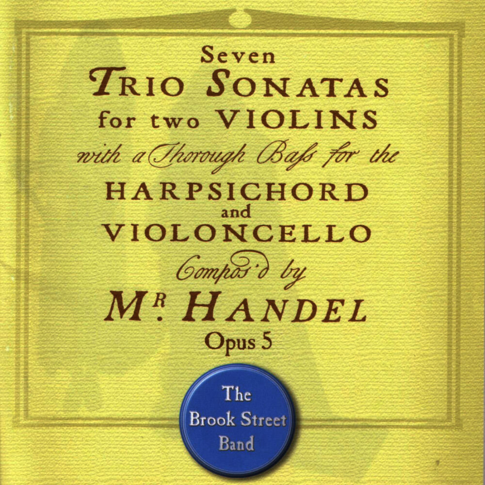 Picture of Handel: Trio Sonatas Op. 5