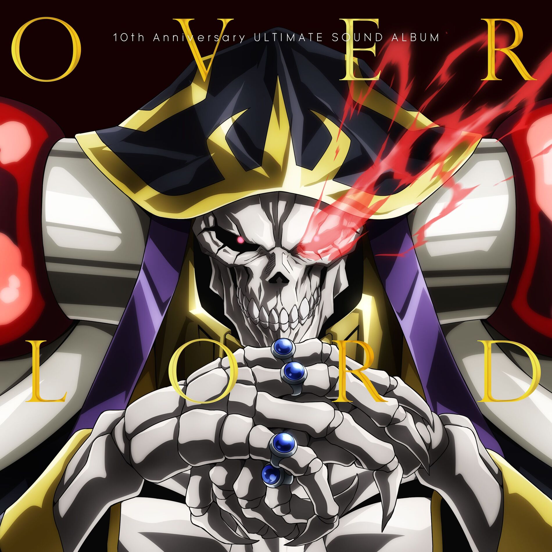Album cover of 「OVERLORD」10th Anniversary ULTIMATE SOUND ALBUM