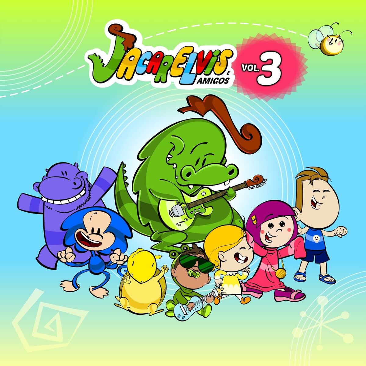 Album cover of Jacarelvis e Amigos, Vol. 3