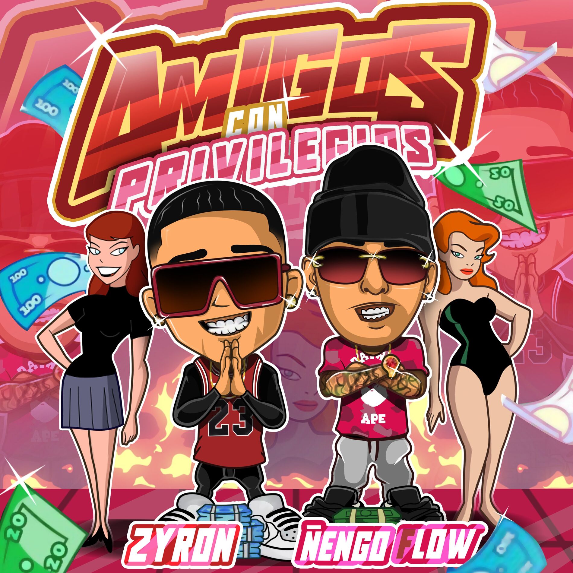 Album cover of Amigos Con Privilegios