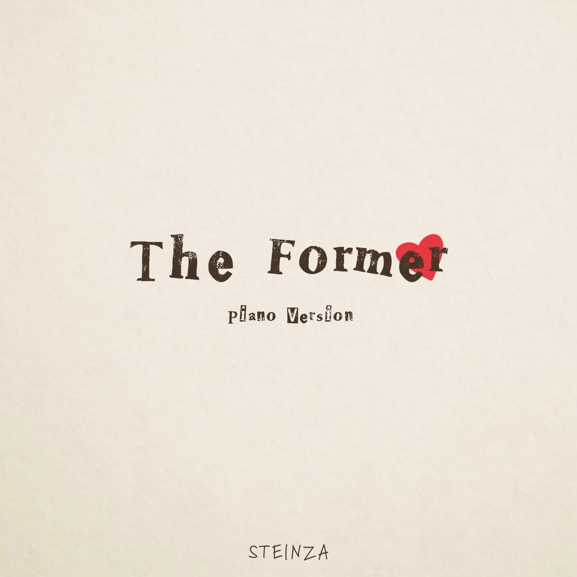 Album cover of The Former (Piano Version)