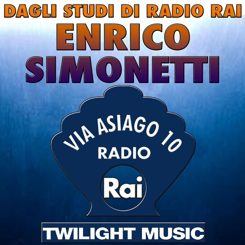 Picture of Dagli studi di Radio Rai: Enrico Simonetti