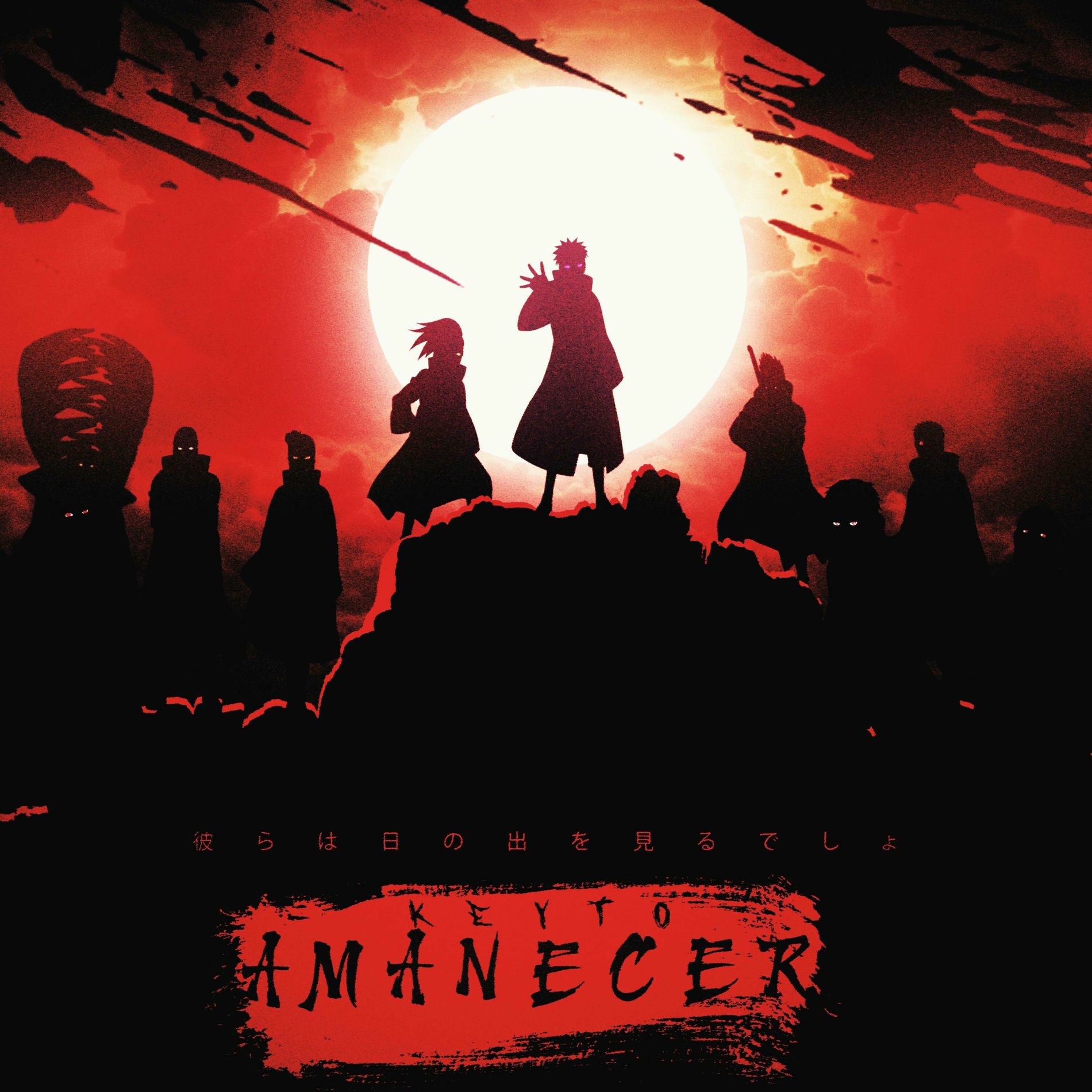 Album cover of Akatsuki. Amanecer
