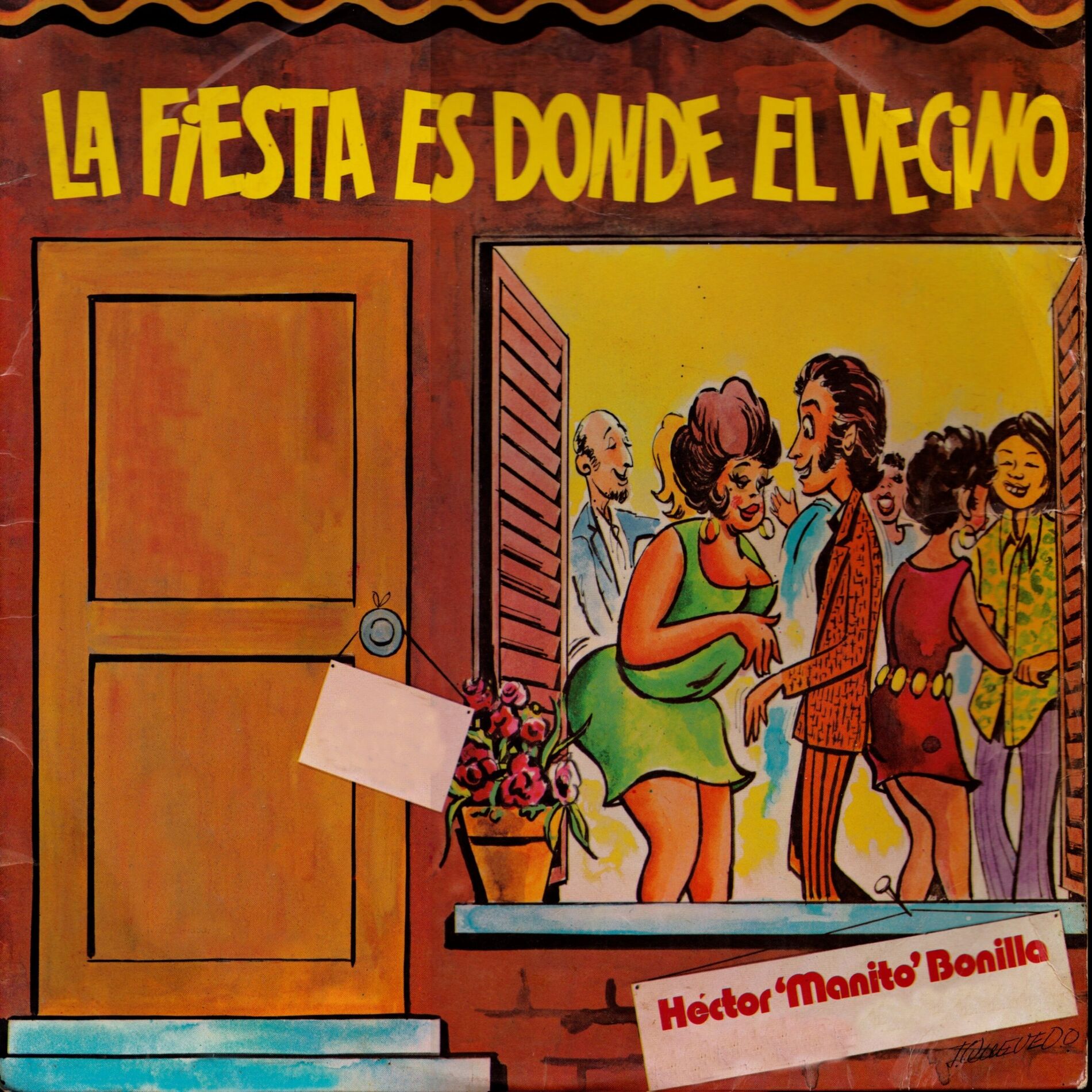 Album cover of La Fiesta Es Donde el Vecino