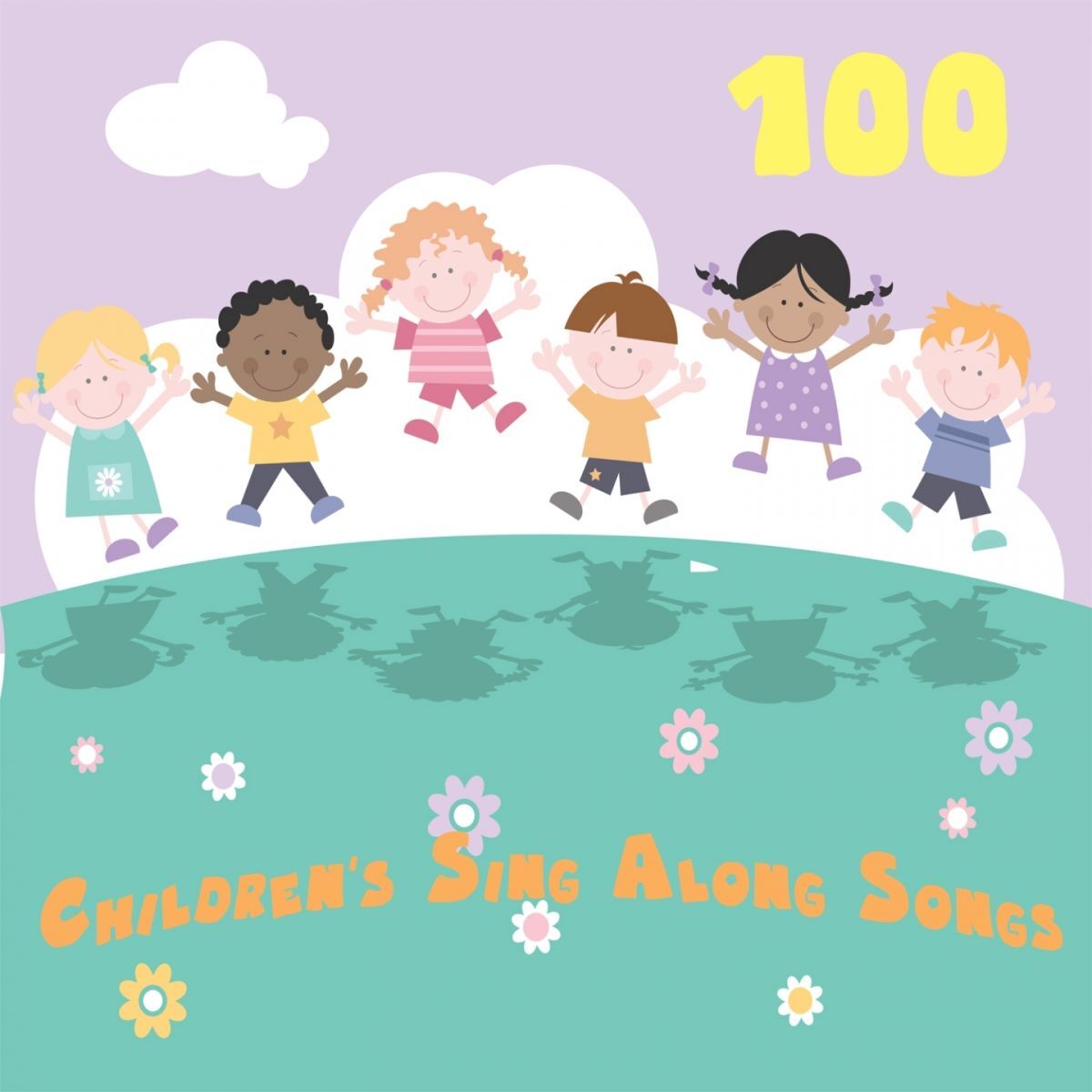 Album cover of 100 Children's Sing Along Songs