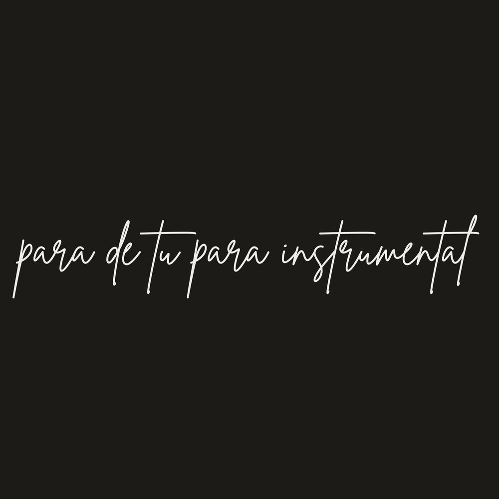 Picture of PARA DE TU PARA (INSTRUMENTAL)