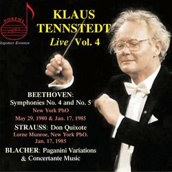 Cover of Klaus Tennstedt Live, Vol. 4 (Remastered 2024) (Live)