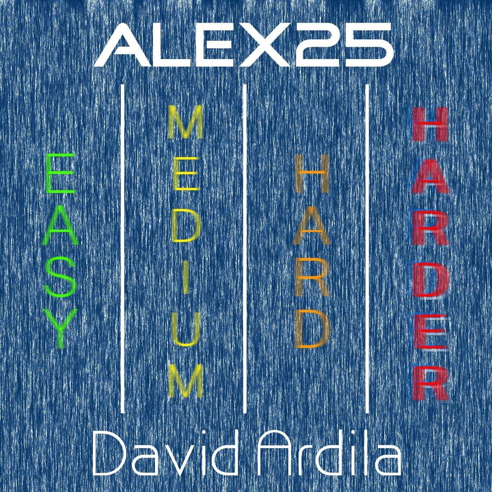 Picture of Easy, Medium, Hard, Harder
