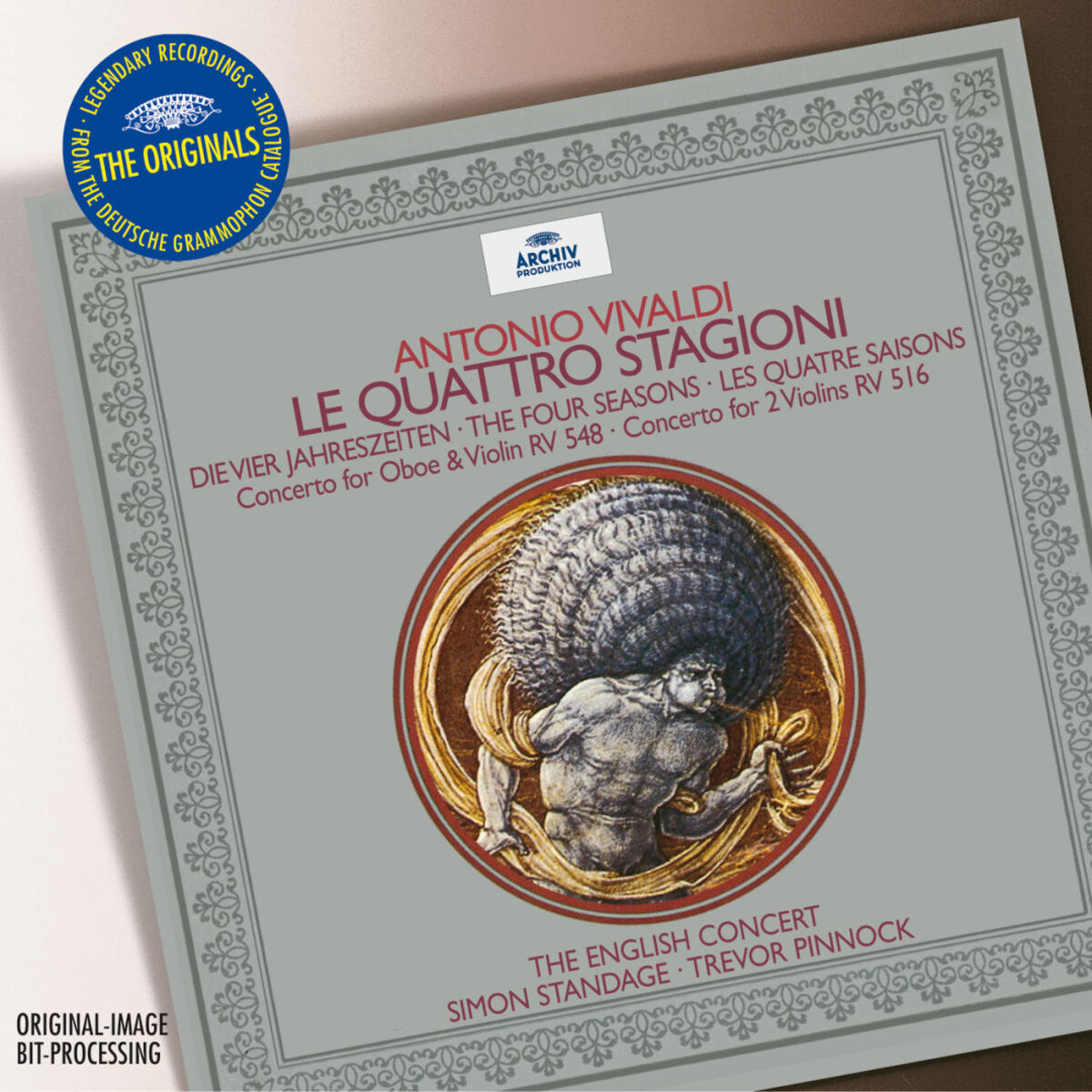 Album cover of Vivaldi: The Four Seasons; Concerto for Oboe & Violin RV 548; Concerto for 2 Violins RV 516