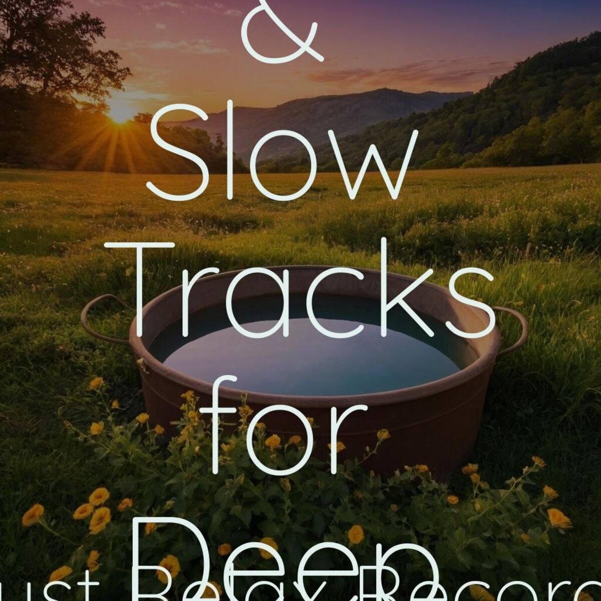 Album cover of 100 Calm & Slow Tracks for Deep Sleep