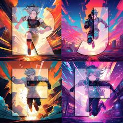 Cover of RJFF (Run Jump Fight Fly)