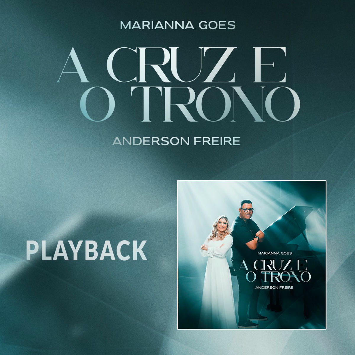 Album cover of A Cruz e o Trono (Playback)