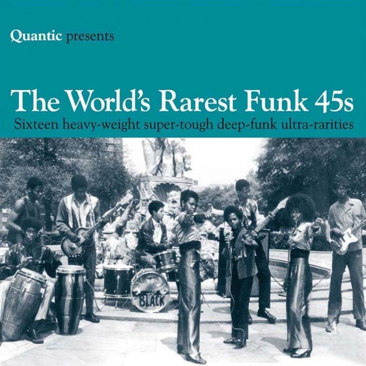 Album cover of QUANTIC Presents: The World's Rarest Funk 45s