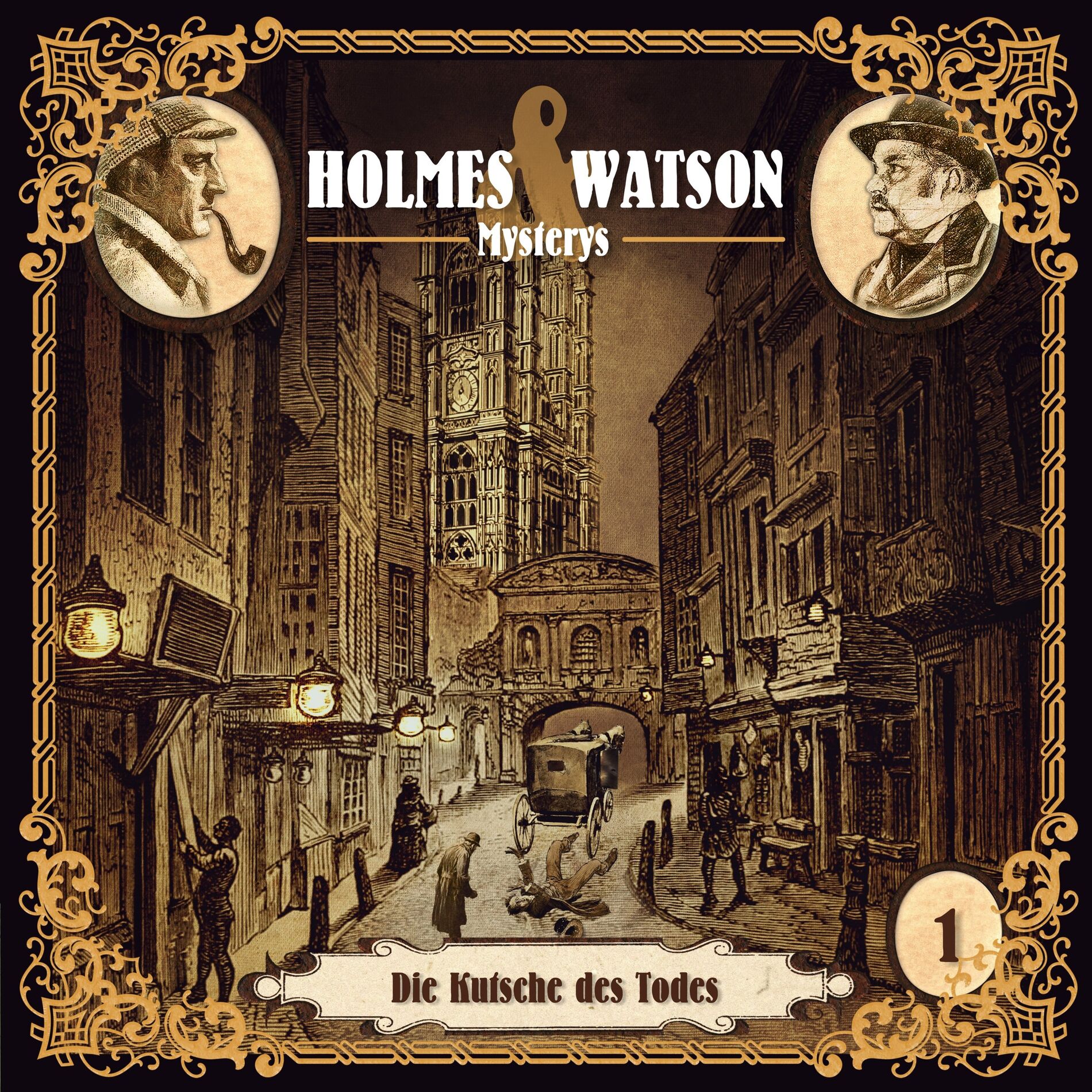Album cover of Holmes & Watson Mysterys Teil 1 - Die Kutsche des Todes (Teil 1)